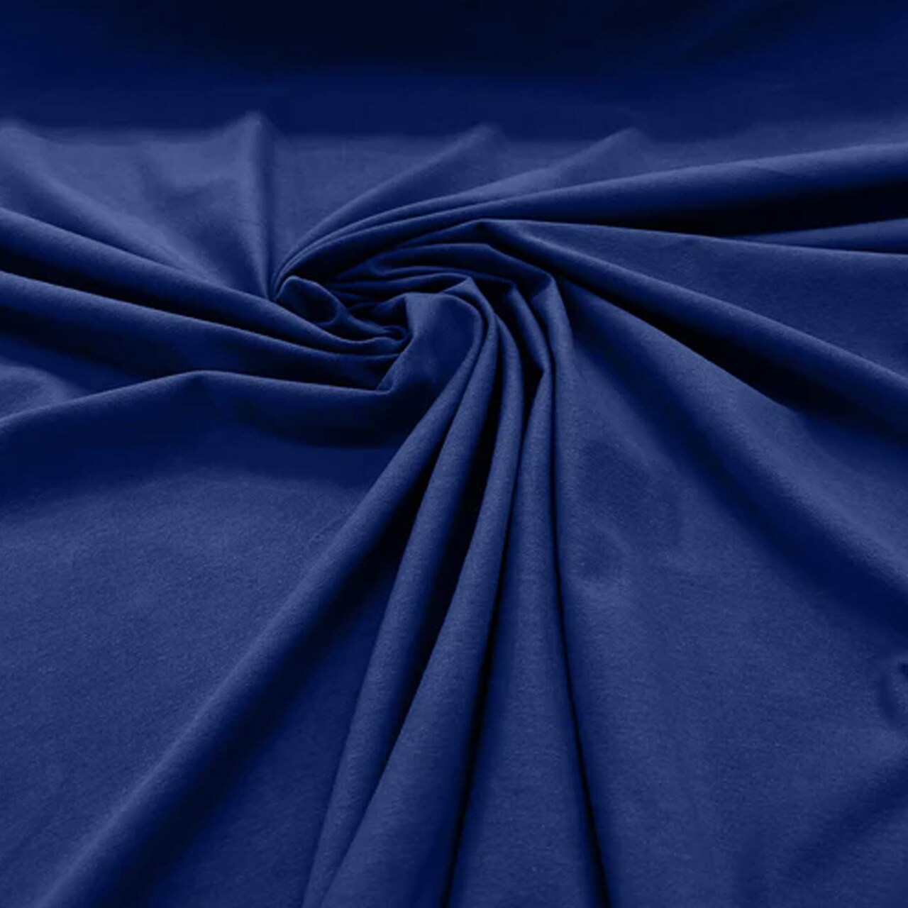 1 Yard Royal Blue Cotton Spandex Jersey Knit Fabric 60" Width